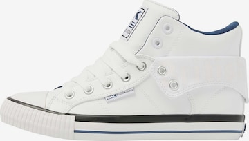 BRITISH KNIGHTS Korkeavartiset tennarit 'Roco' värissä valkoinen: etupuoli