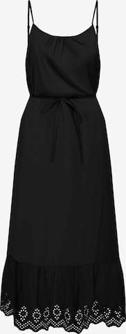 Only Petite Καλοκαιρινό φόρεμα 'LOU' σε μαύρο: μπροστά