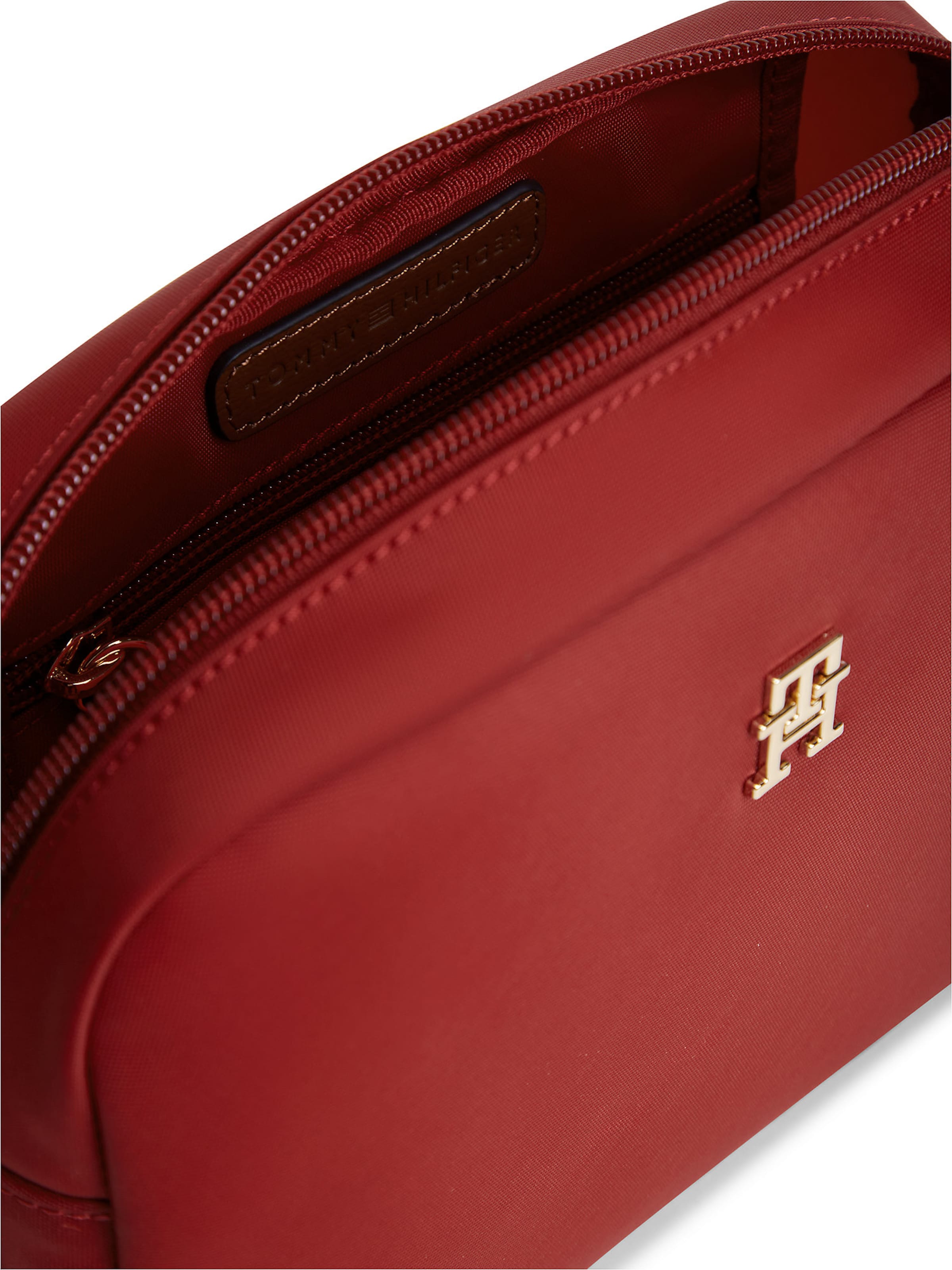 TOMMY HILFIGER Schoudertas 'Popette' in Rood
