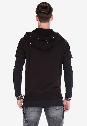 CIPO & BAXX Sweatshirt 'Darkness' in Black