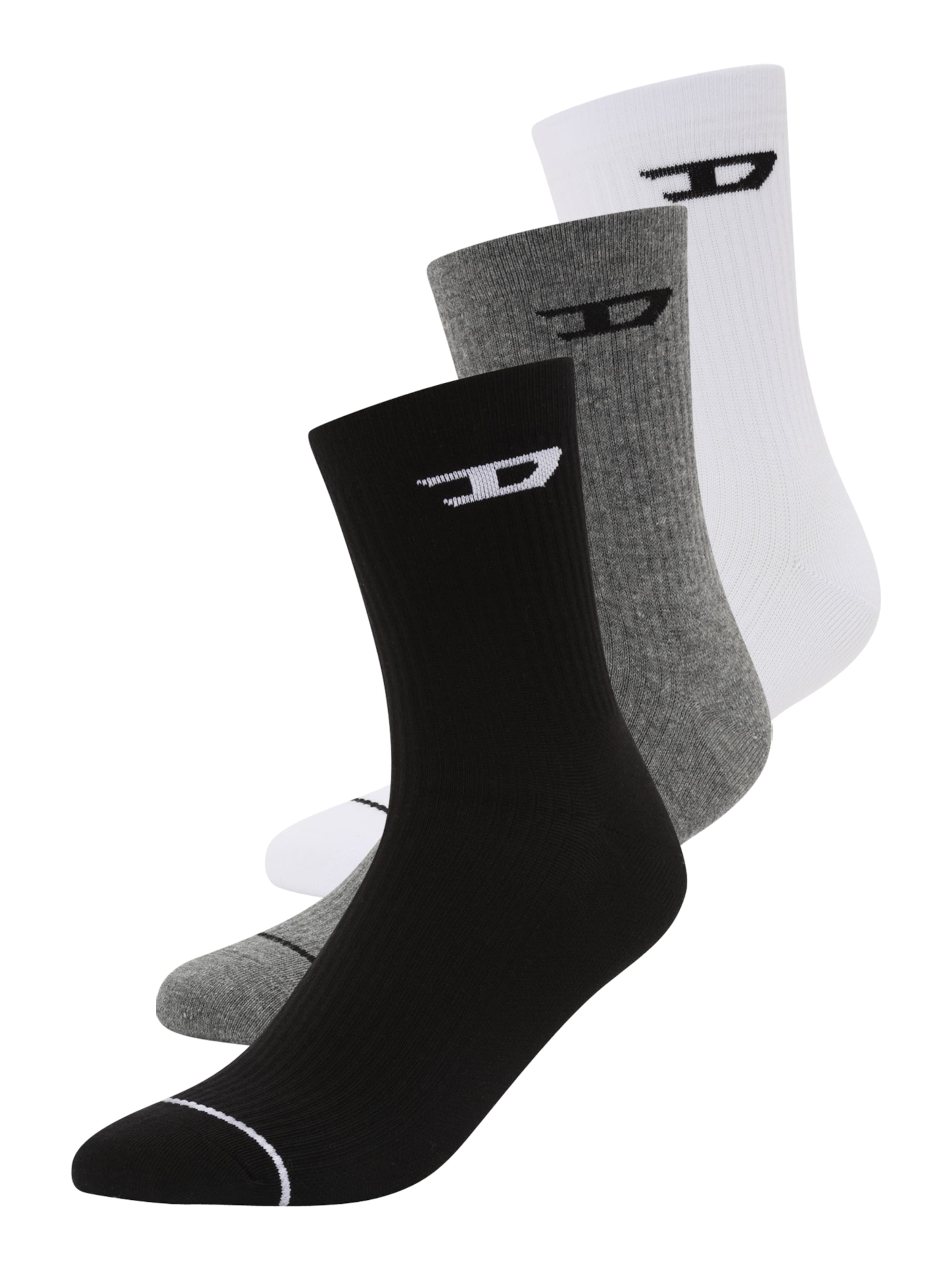 DIESEL Zokni - szürke: elől