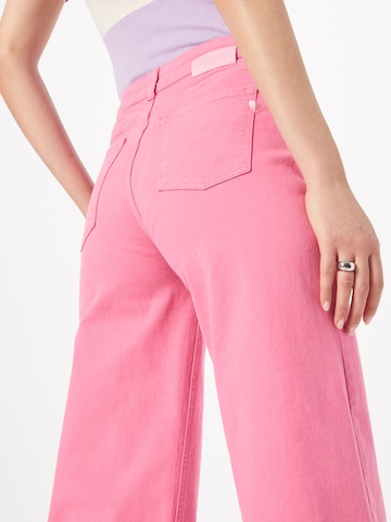 Fabienne Chapot Wide Leg Jeans 'Eva' i pink
