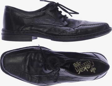 Rieker Flats & Loafers in 42 in Black: front