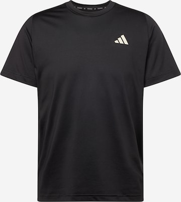 ADIDAS PERFORMANCE Sportshirt 'Sports Club Graphic' in Schwarz: predná strana