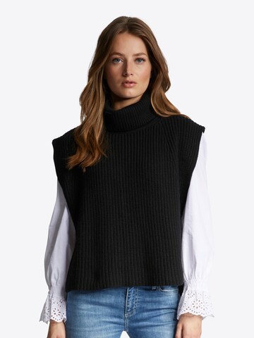 Rich & Royal Пуловер в черно: отпред