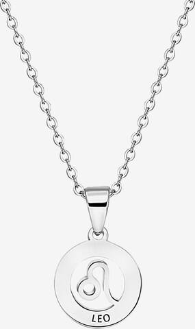 Lucardi Necklace in Silver: front