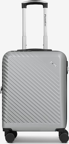CHECK.IN Trolley 'Paradise 2.0' in Grijs: voorkant