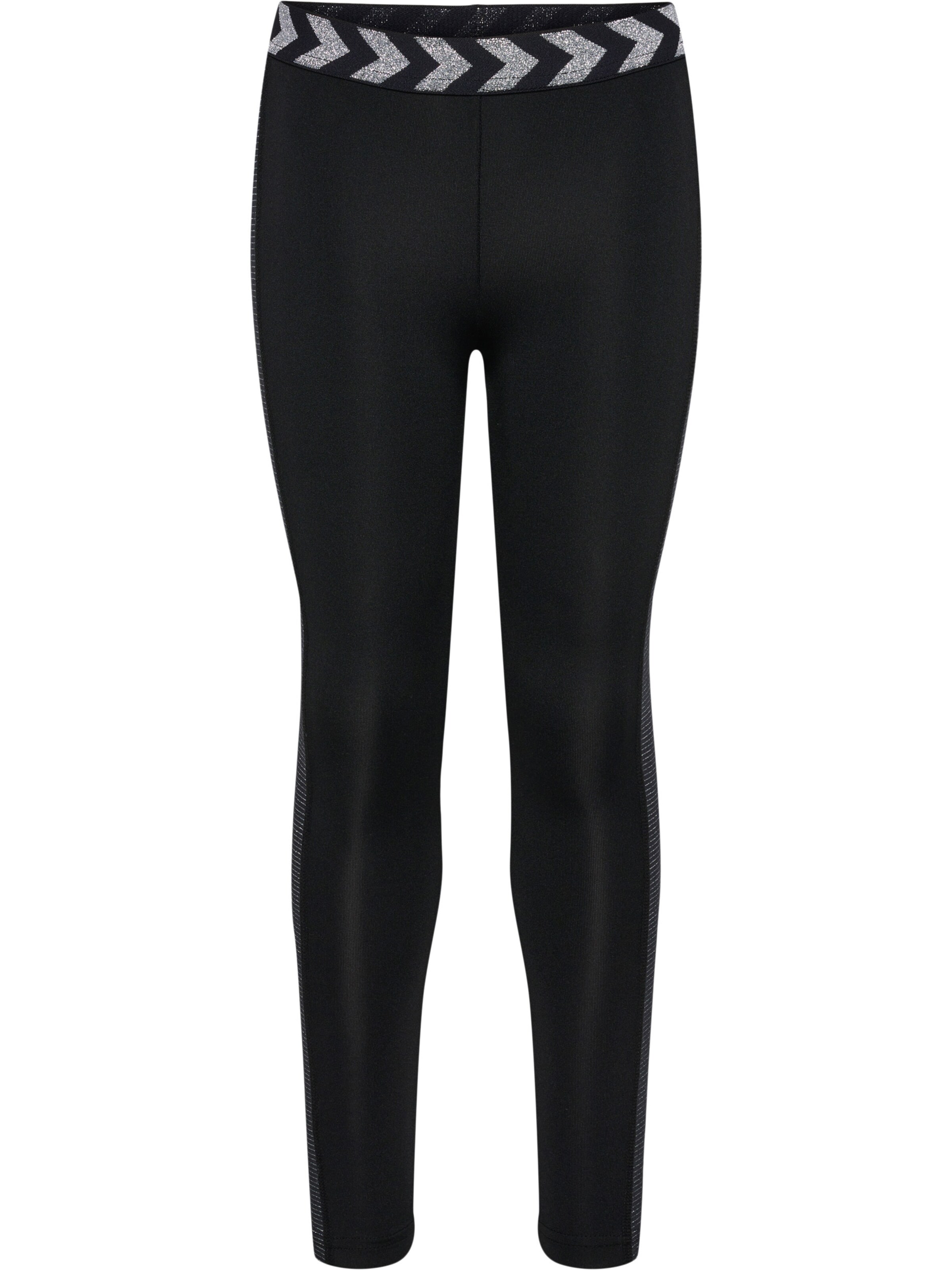 Hummel Regular Leggings in Black: front