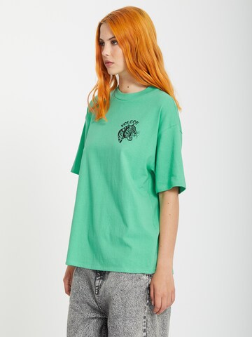 Volcom Shirt ' DOWNTOWN ' in Groen