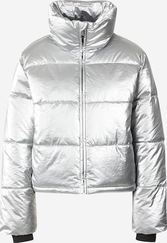 GAP Between-Season Jacket in Silver: front