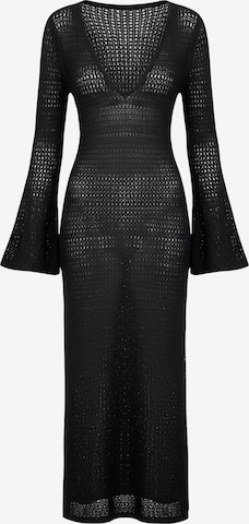 Imily Bela Sukienka plażowa w kolorze czarny: przód