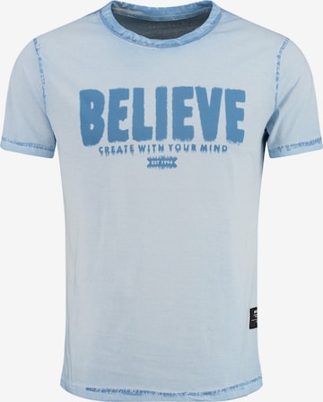 T-Shirt 'MT CREATE' Key Largo en bleu : devant