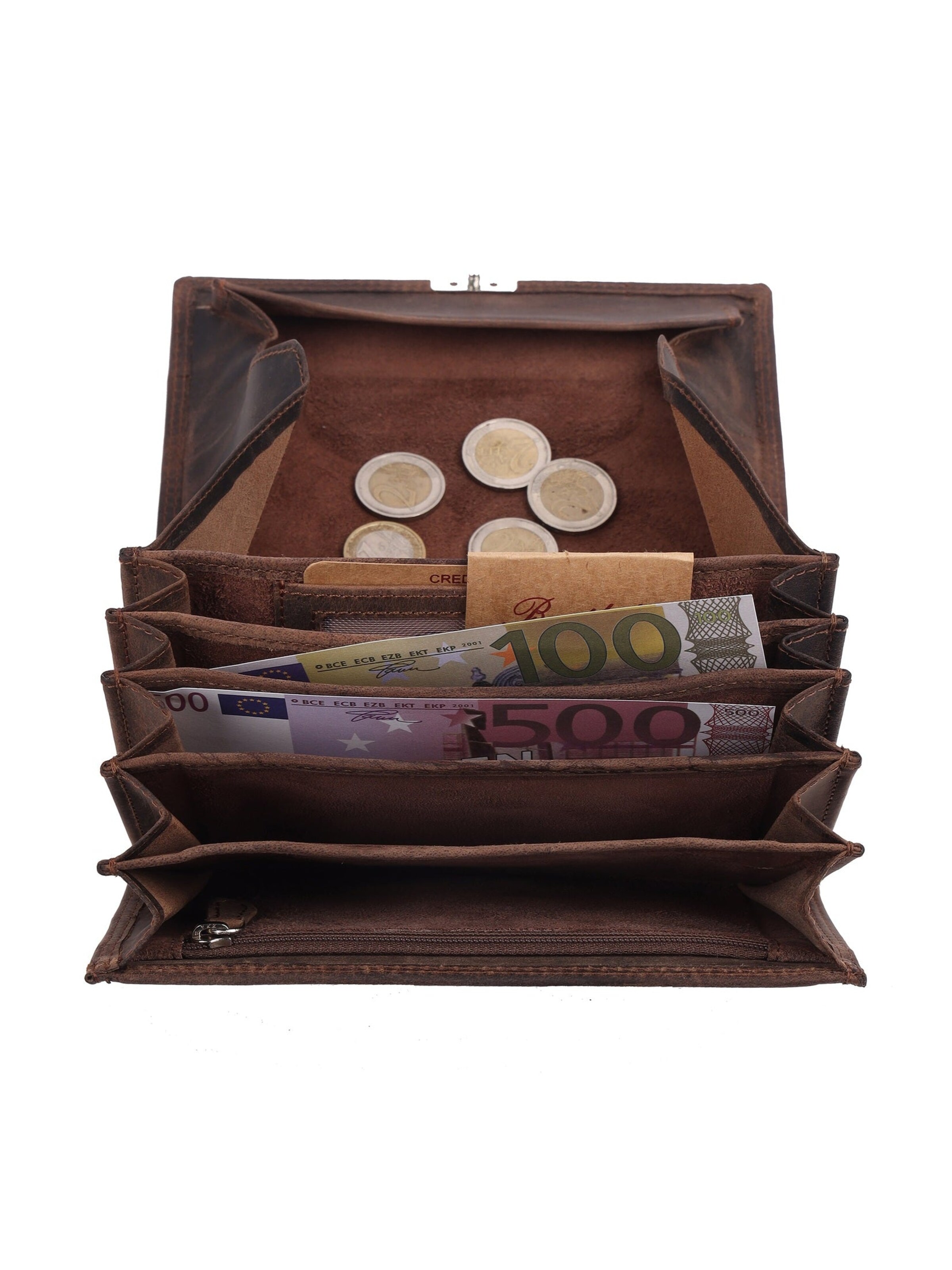 Benthill Wallet in Brown