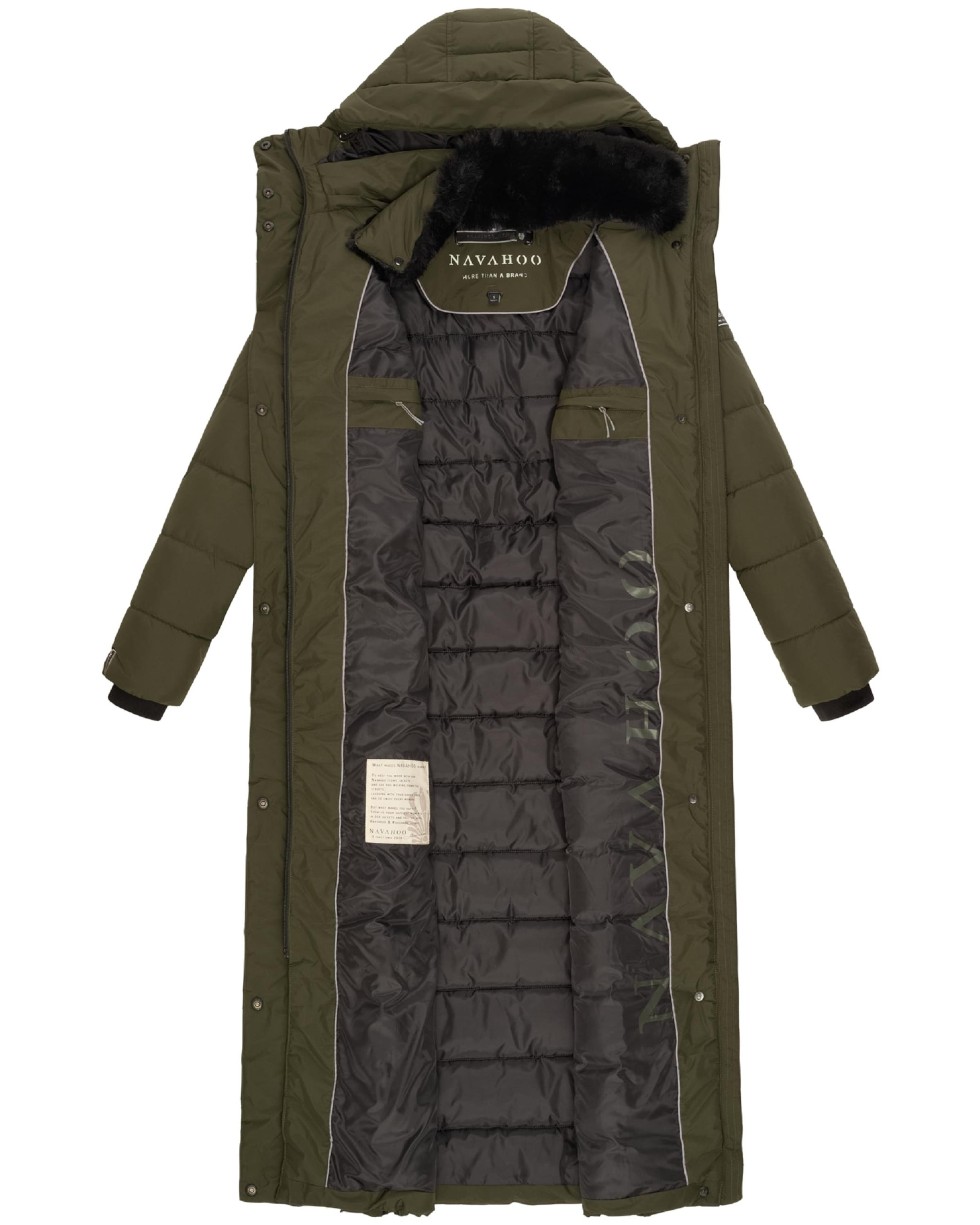 zaļš NAVAHOO Ziemas mētelis 'Das Teil XIV'