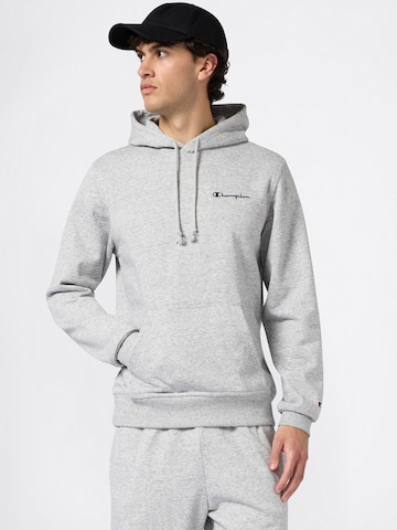 Champion Authentic Athletic Apparel Суичър в сиво: отпред