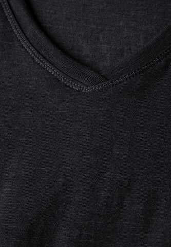 CECIL T-Shirt im Tunika-Look in Schwarz