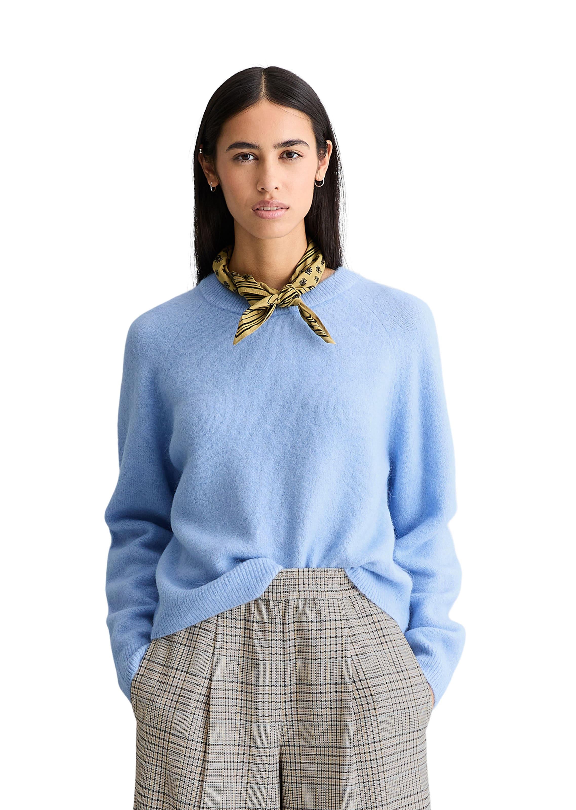 Marc O'Polo DENIM Sweater in Blue: front