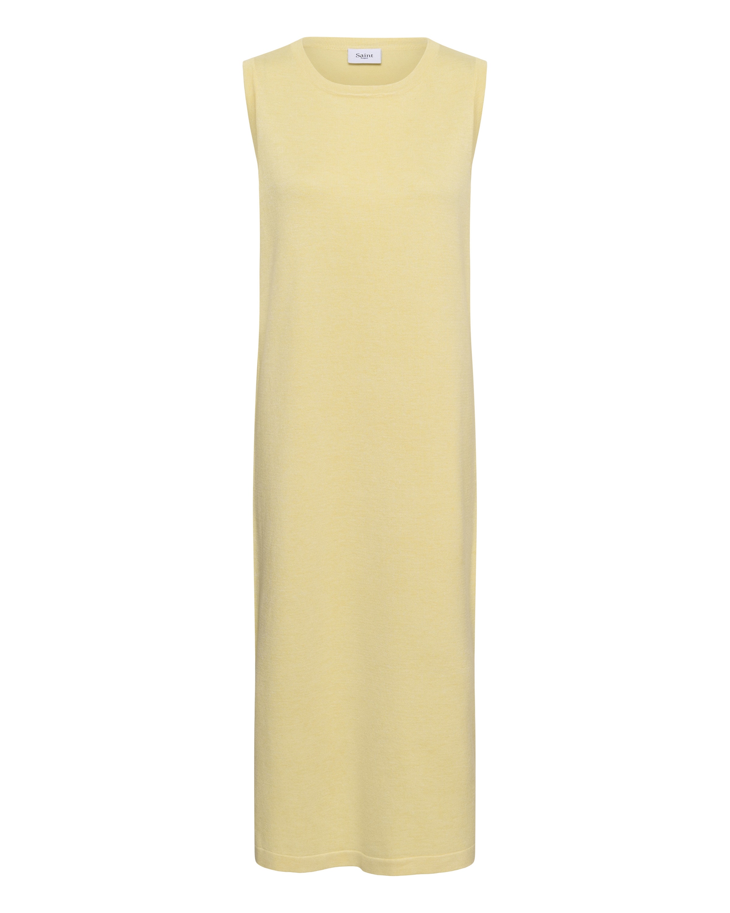 SAINT TROPEZ Kleid 'MilaSZ' in Gelb: Vorderseite