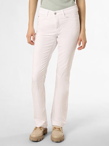 MAC Boot cut Jeans 'Dream' in White: front