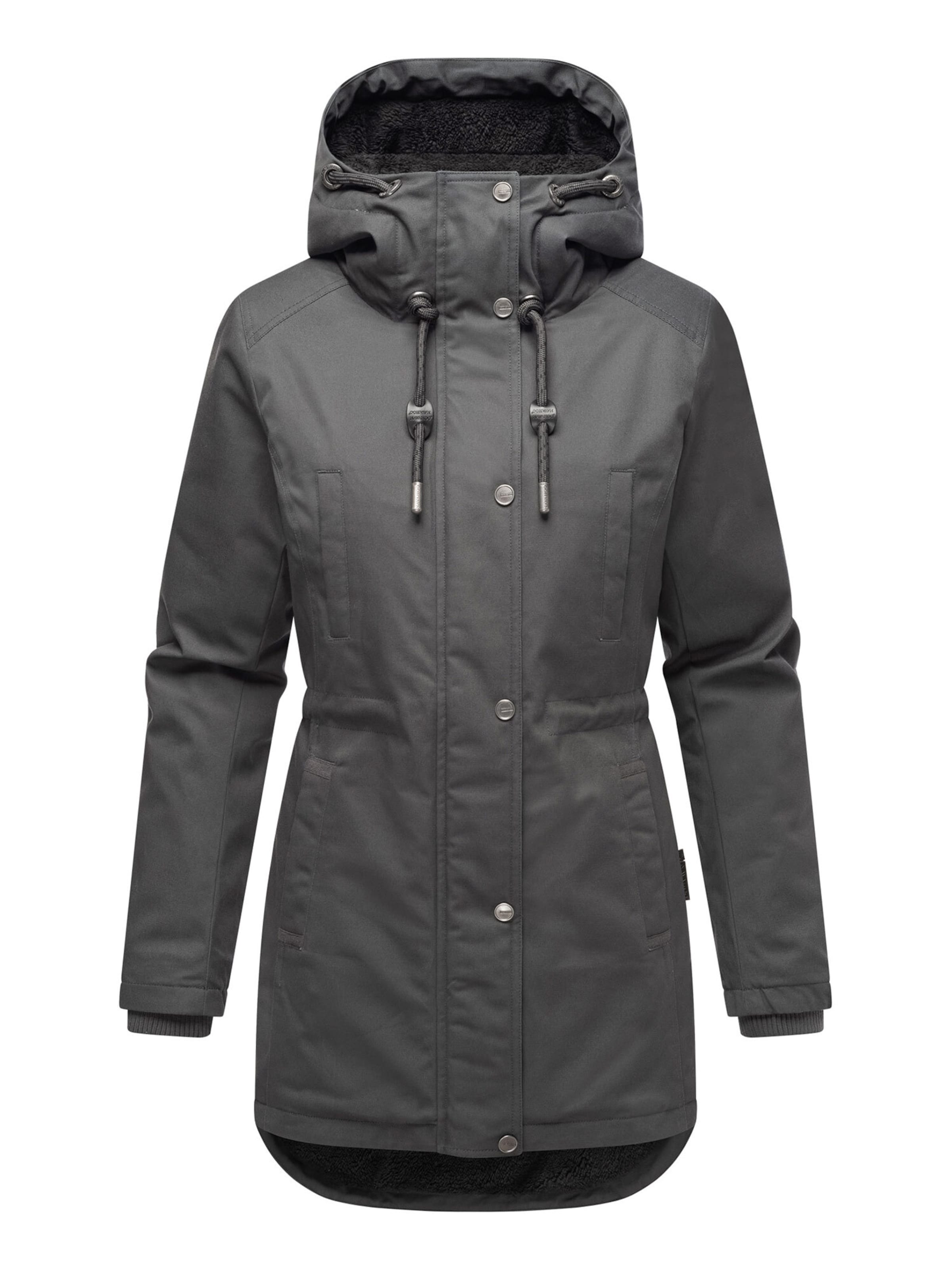 NAVAHOO Jacke 'N038 ' in Grau: Vorderseite