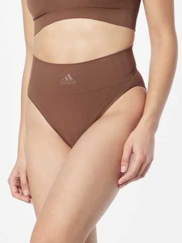 Sous-vêtements de sport ADIDAS SPORTSWEAR en marron : devant