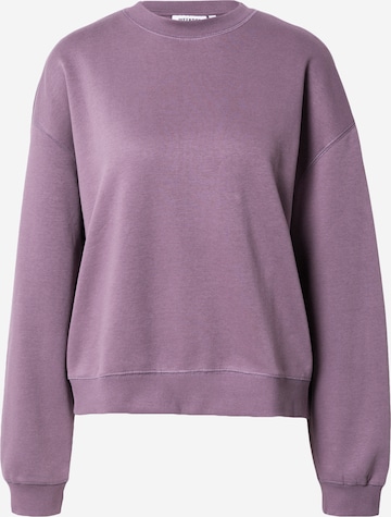 WEEKDAY - Sudadera 'Essence Standard' en lila: frente