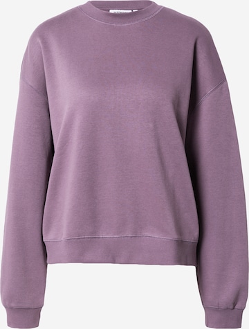 WEEKDAY Sweatshirt 'Essence Standard' in Purple: front