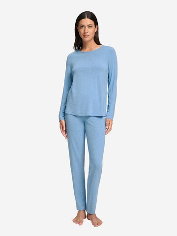 Pyjama ' Natural Elegance ' Hanro en bleu