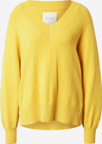 Part Two Sweater 'Taleen' in Yellow: front