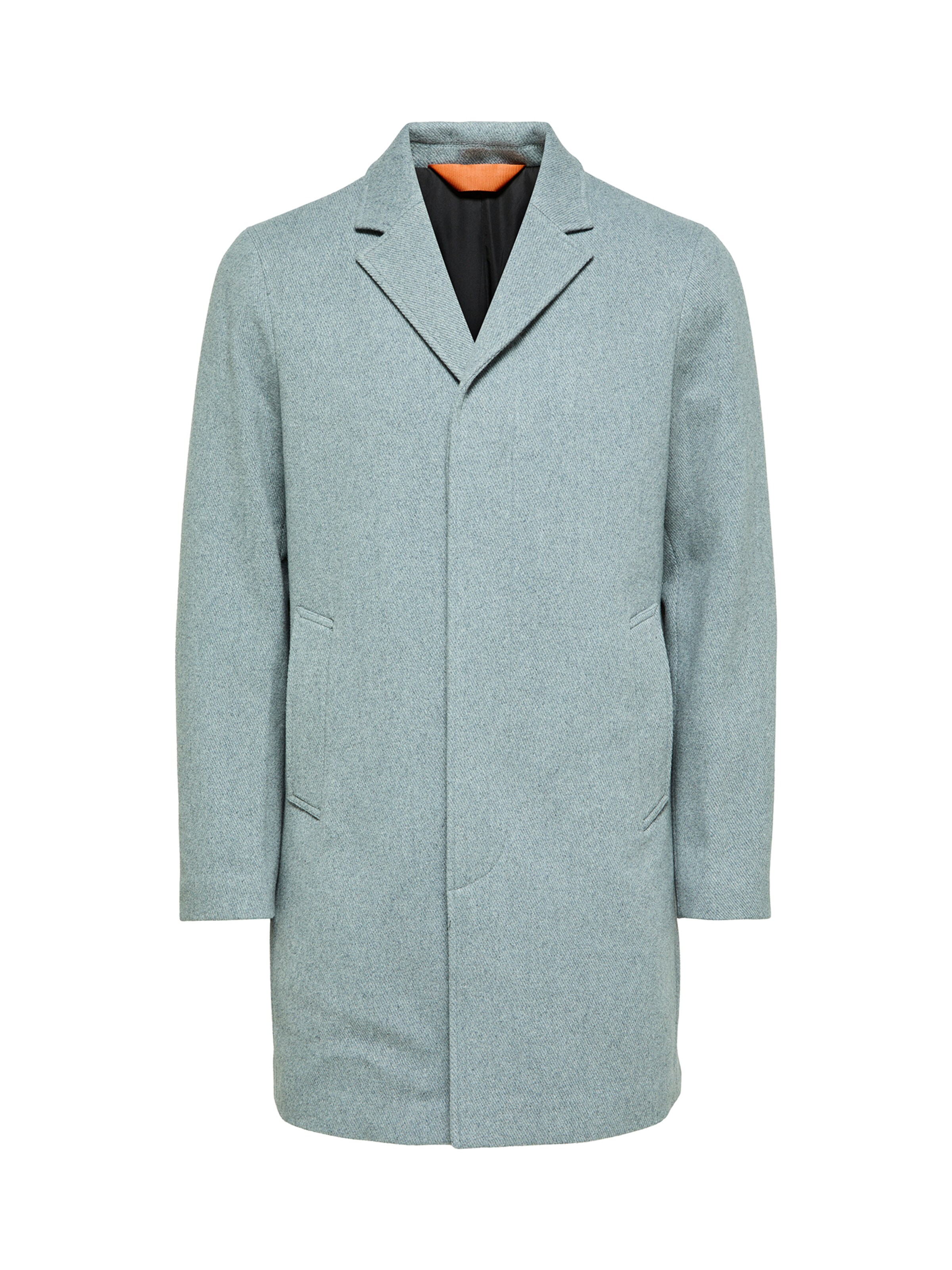 SELECTED Between-seasons coat 'SLHZHAGEN' in S in Mottled grey, Item view