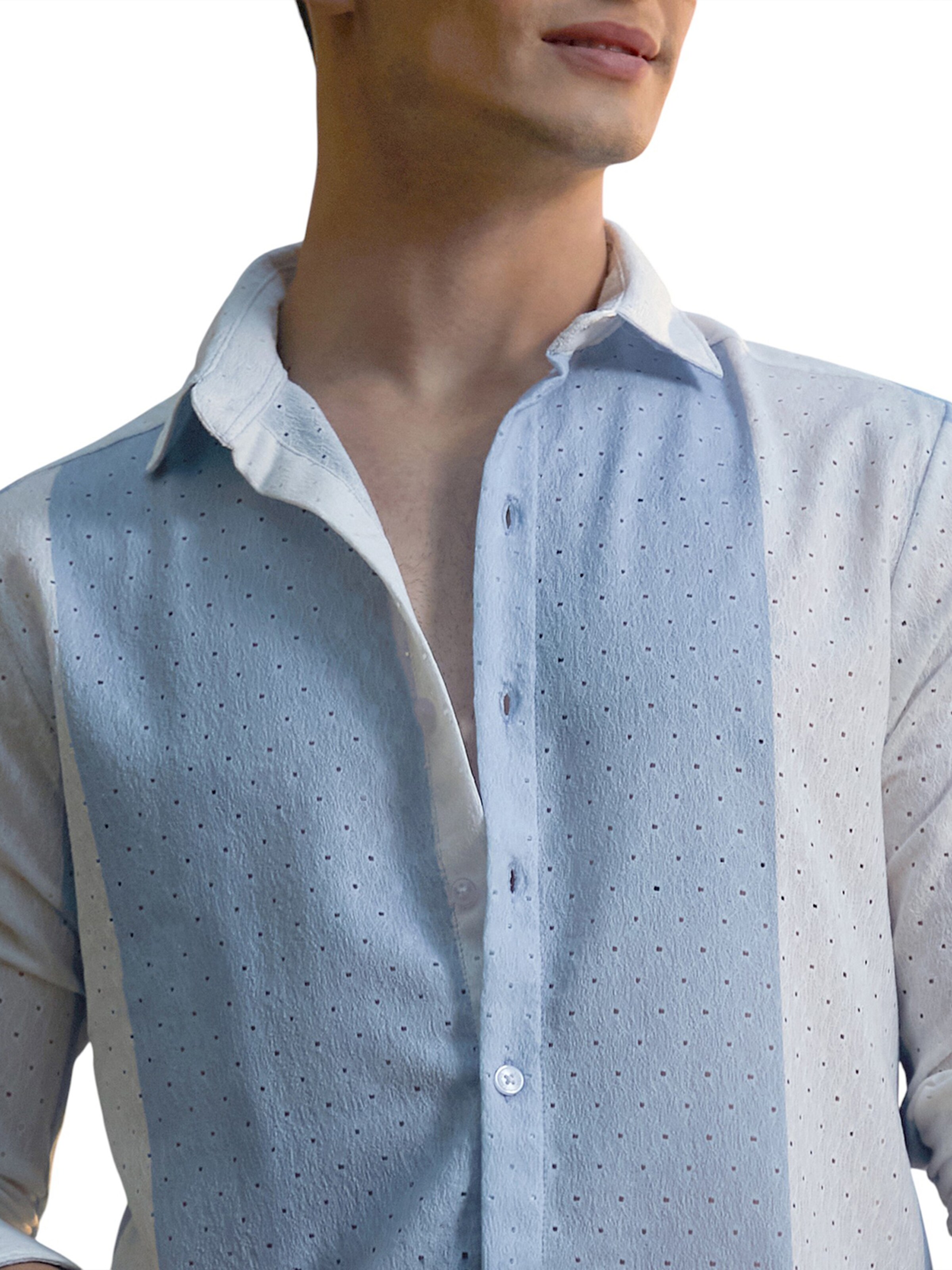 Regular fit Camicia 'Lorelai' di Campus Sutra in blu