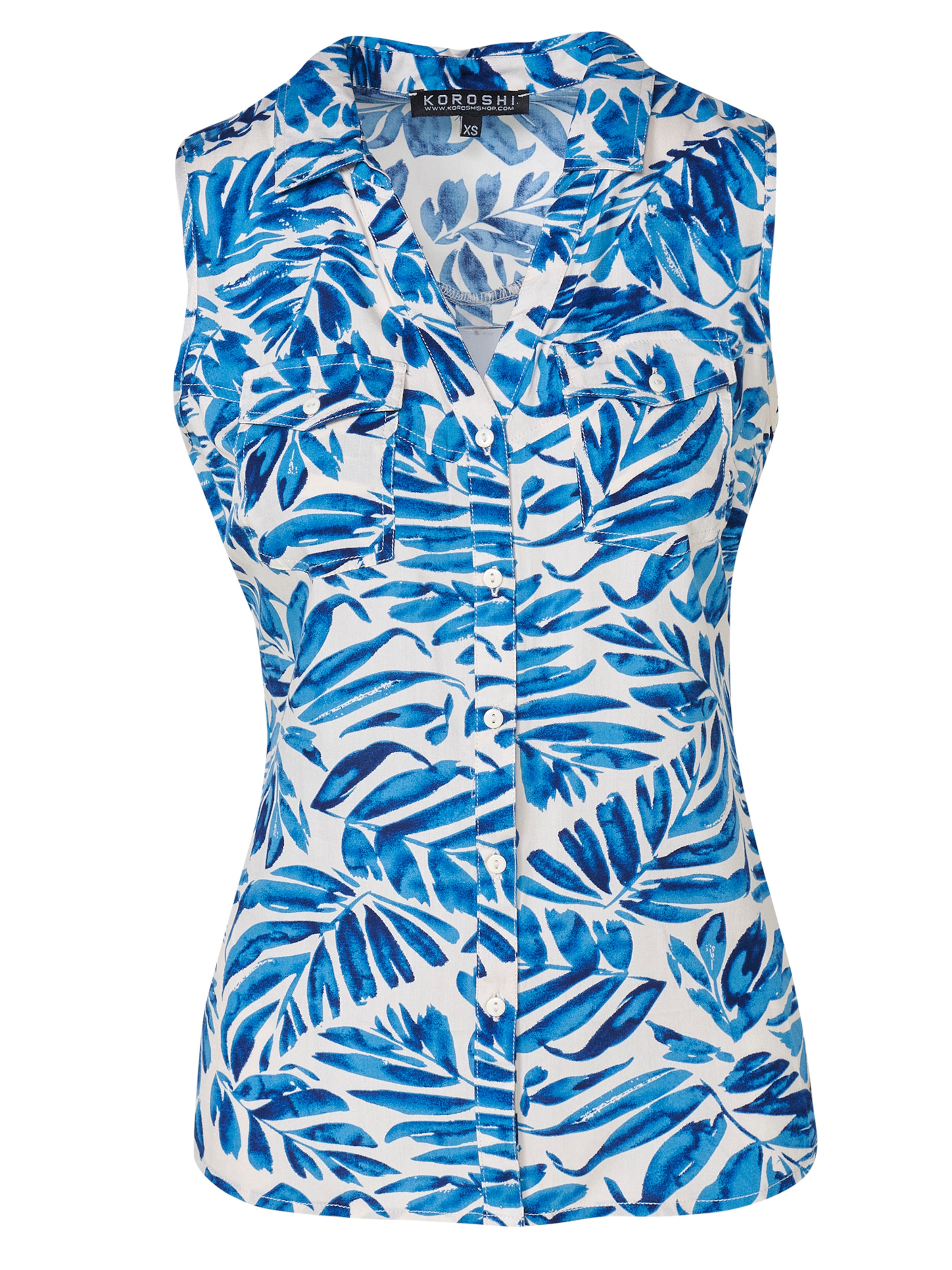 KOROSHI Блузка в Синий: спереди