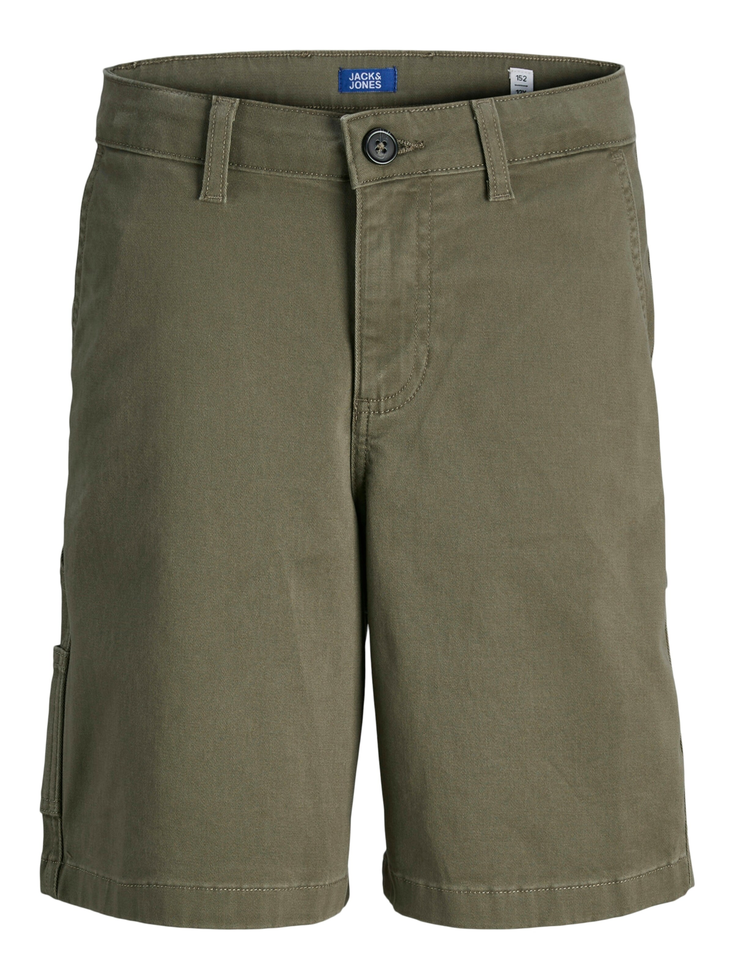 Jack & Jones Junior - Loosefit Pantalón en verde: frente