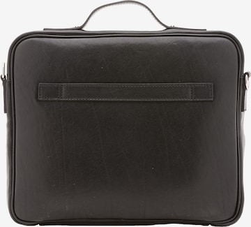 Borsa portadocumenti di Viola Castellani in nero: frontale