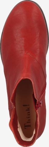 THINK! Ankle Boots in Red