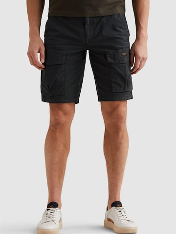 PME Legend Loosefit Broek 'Hawkdown relaxed fit shorts' in Zwart: voorkant
