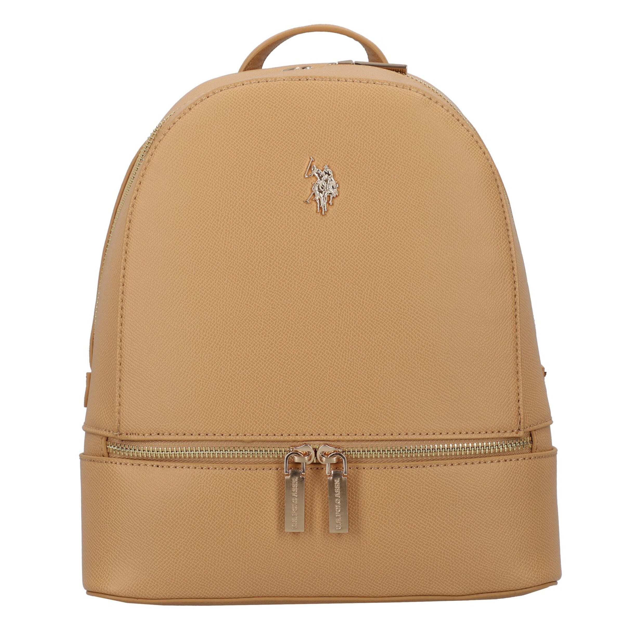 U.S. POLO ASSN. Backpack 'Jones' in Beige: front