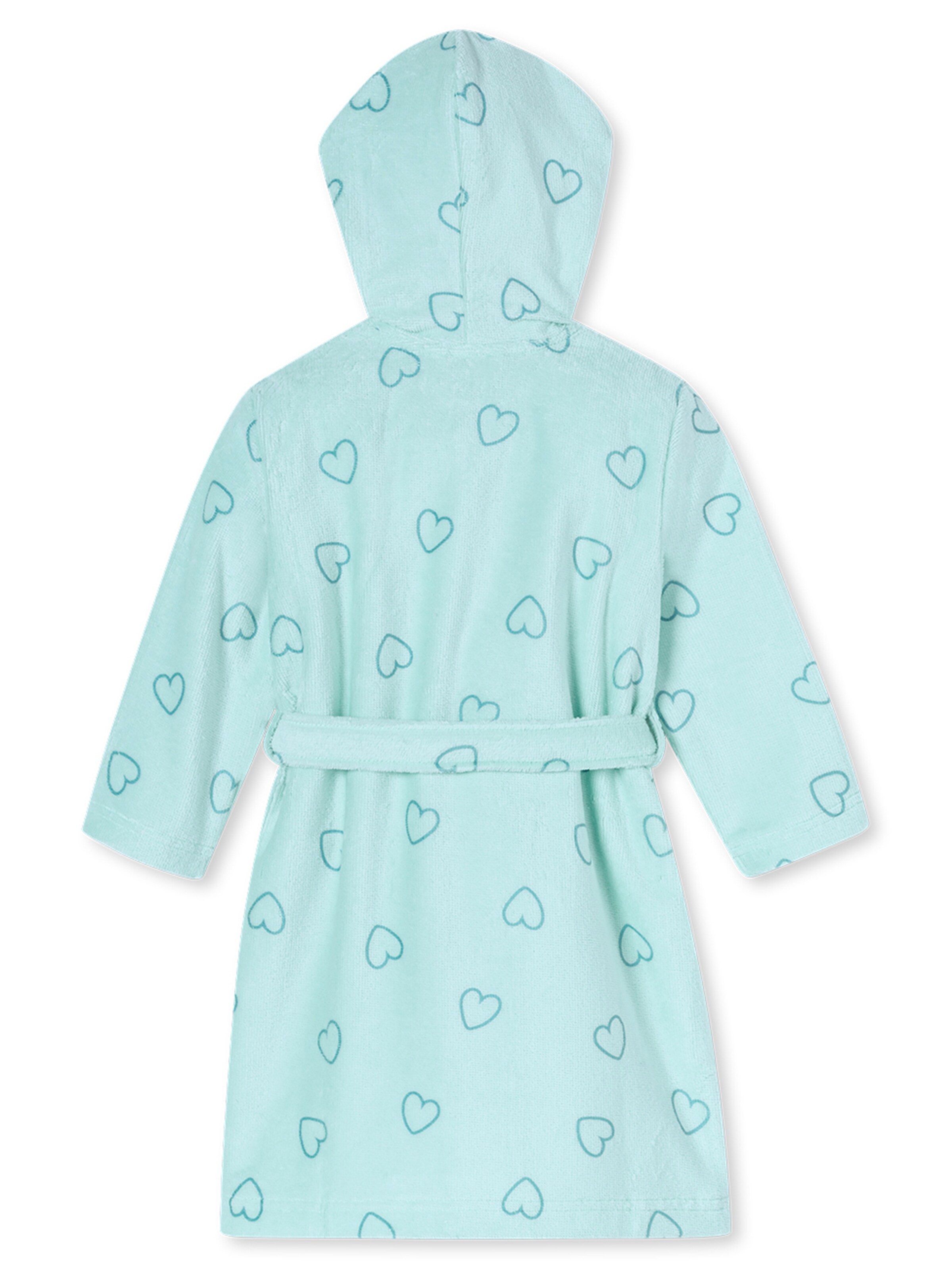 SCHIESSER Bathrobe 'Aqua' in Green