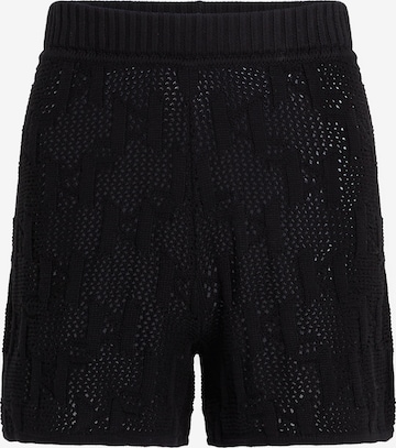 Karl Lagerfeld Regular Shorts in Schwarz: predná strana