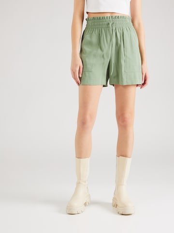 VERO MODA regular Παντελόνι 'CARISA' σε πράσινο: μπροστά