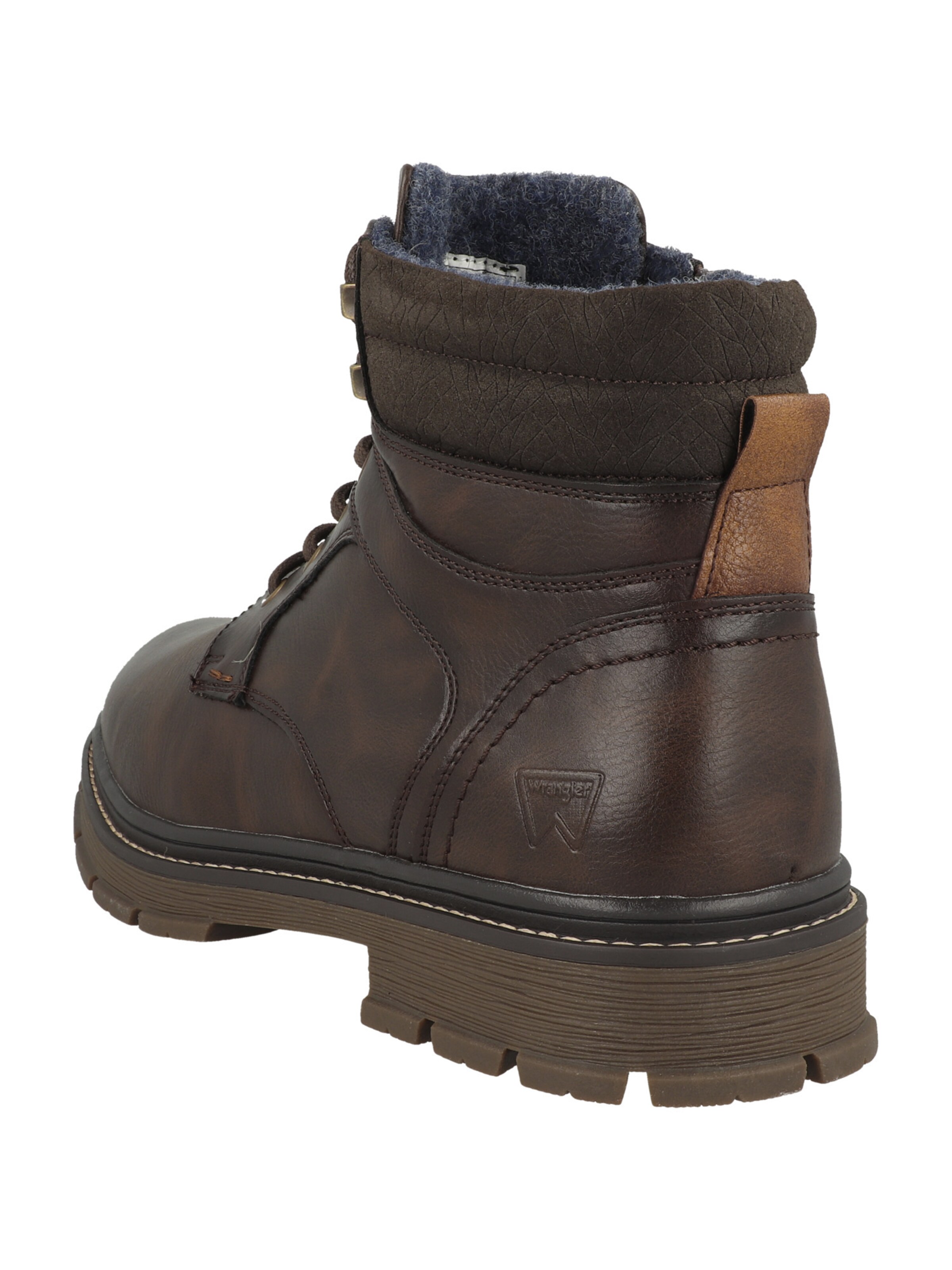 WRANGLER Schnürboots ' Morgan ' in Braun