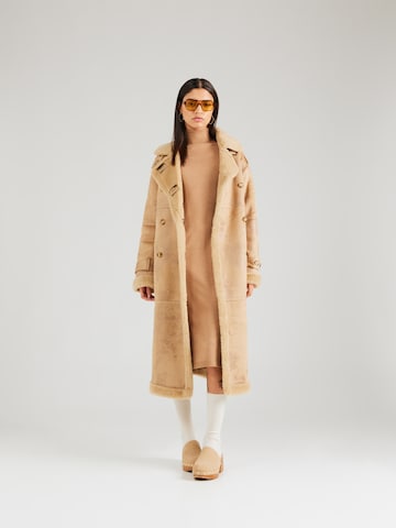 s.Oliver Gebreide jurk in Beige