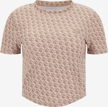 GUESS Performance Shirt in Beige: front