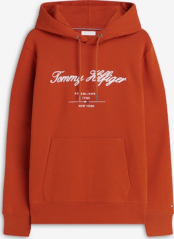 TOMMY HILFIGER Sweatshirt in Orange: front
