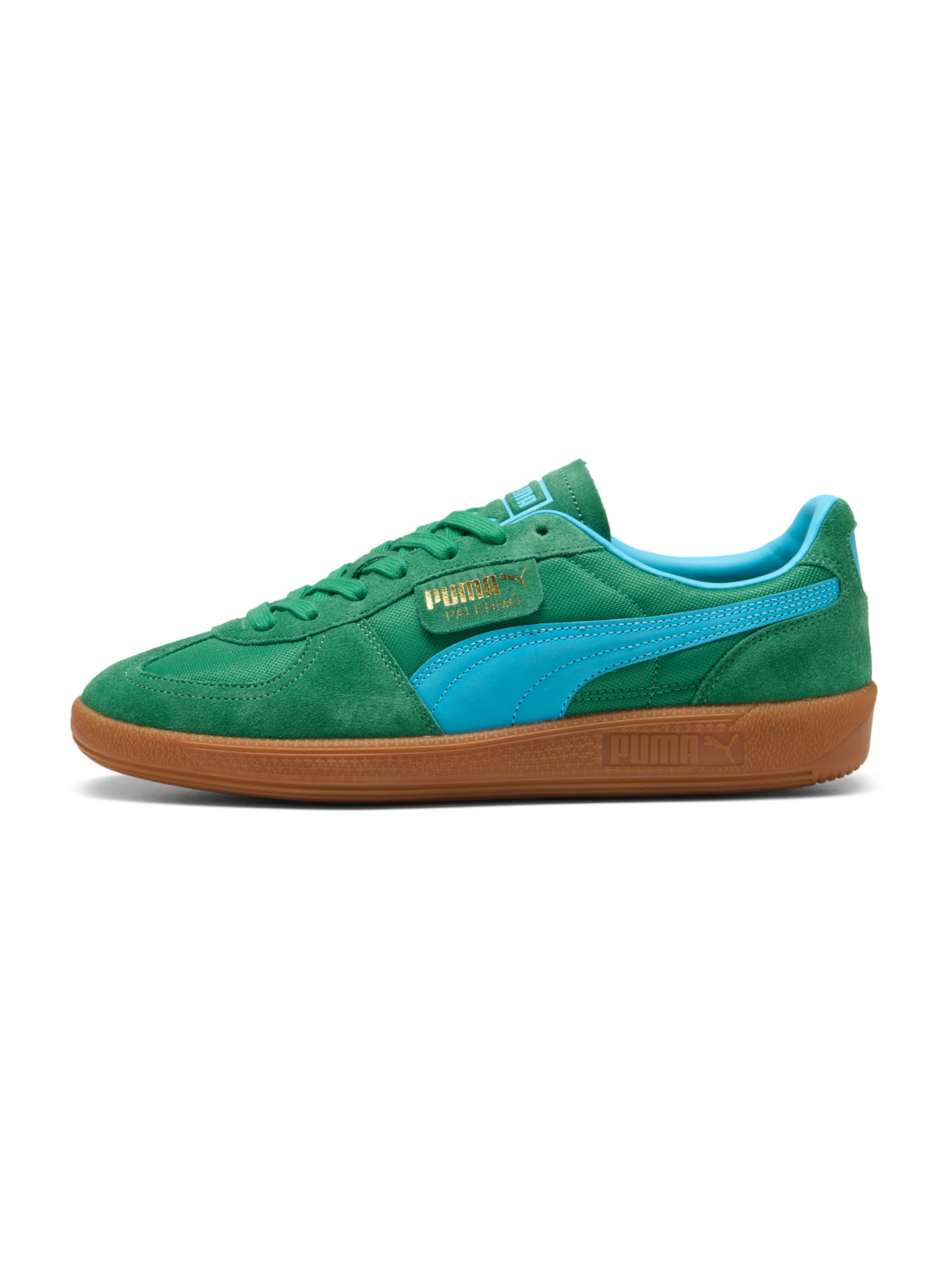Baskets basses 'Palermo' PUMA en vert : devant