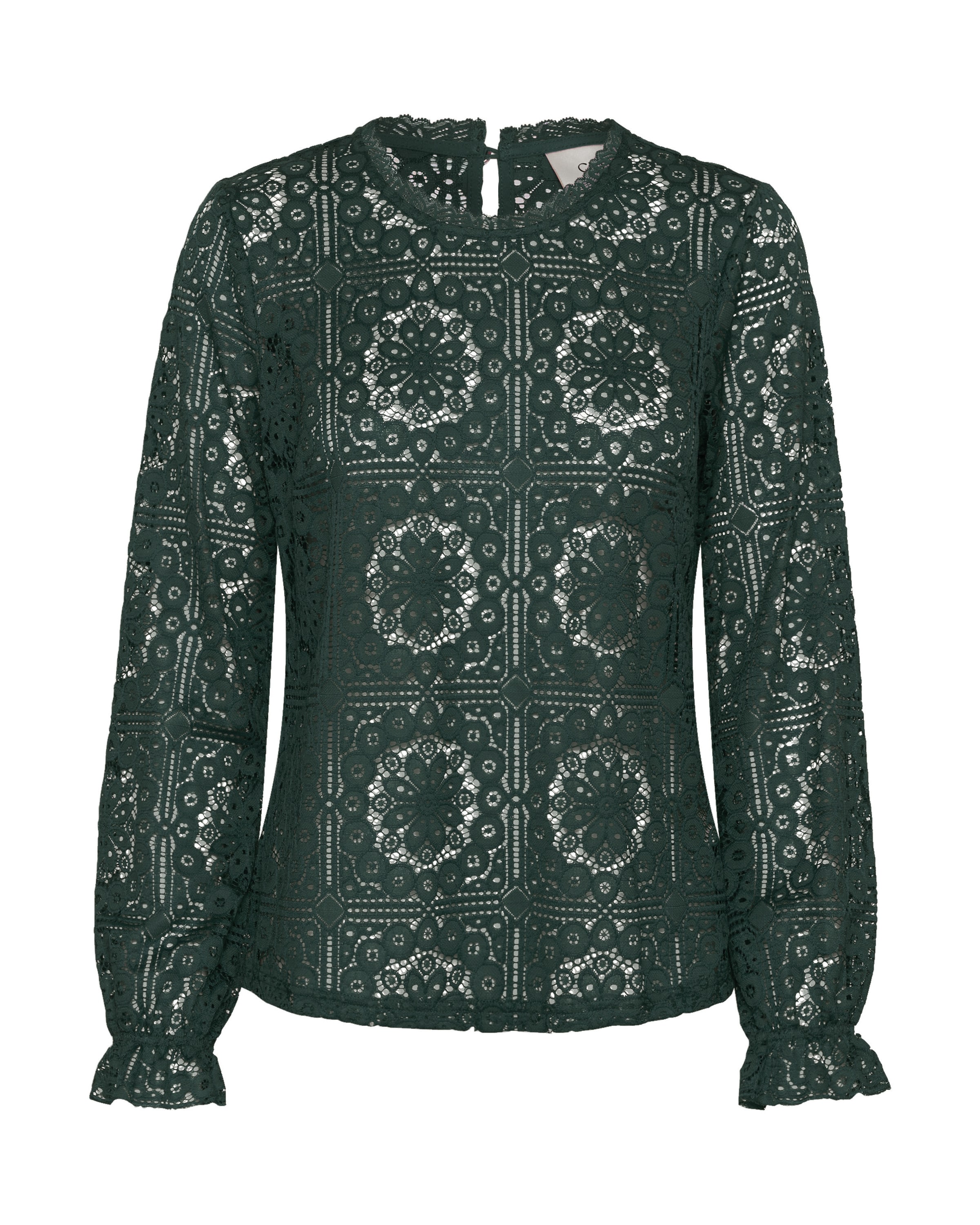 Cream - Blusa 'Tiley' en verde: frente