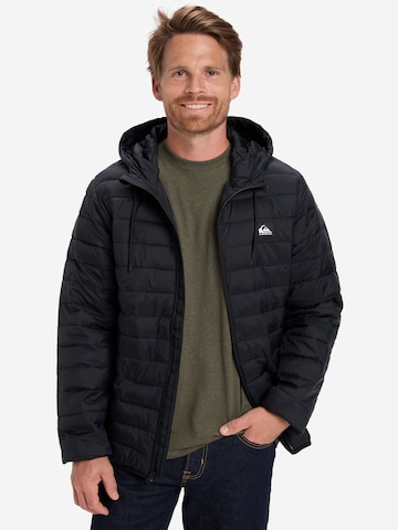QUIKSILVER Jacke 'Scaly' in Schwarz: Vorderseite