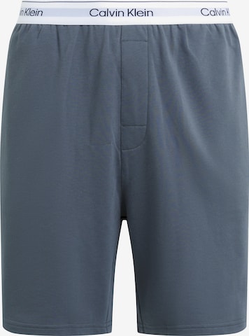 Calvin Klein Underwear Pyjamasbyxa i blå: framsida