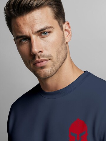 Neverless Sweatshirt 'Sparta 1'‌ in Blau