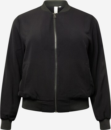 ONLY Carmakoma Between-season jacket 'LUX CELI' in Black: front